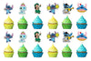 24PCS Cake Toppers Cupcake Toppers Cake Decorations Birthday Party Supplies Decorations