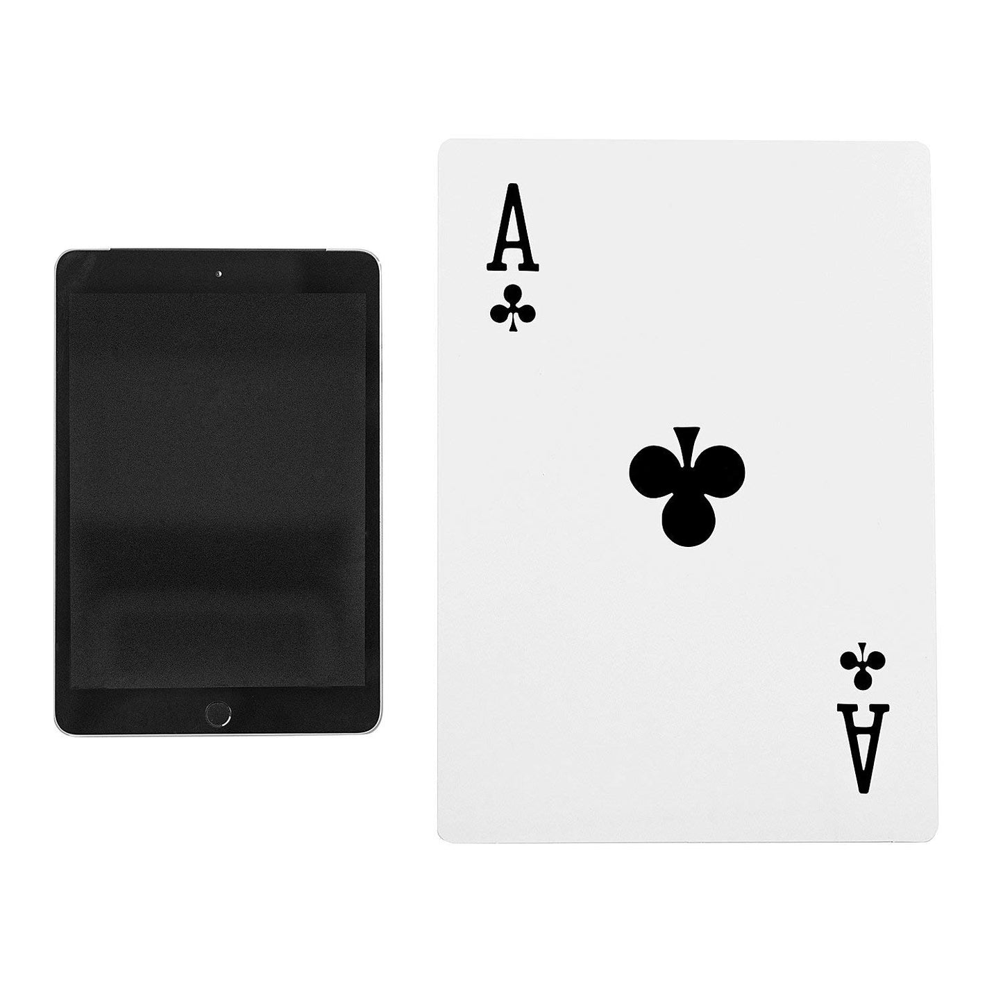 Handy Basics Jumbo Playing Cards Full Deck Huge Poker Index Playing Cards Fun for All Ages! - Size 8 1/4 x 11 3/4 inches