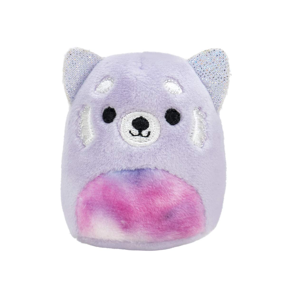 Squishville by Original Squishmallows Sweet Shop - Playset with 2-Inch Priya The Purple Panda, Tres’zure The Teal Cat & Bistro Table and Chair - Toys