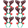SUNTRADE 6PCS Reindeer Antlers Headband Christmas Headband Antler Deer Party