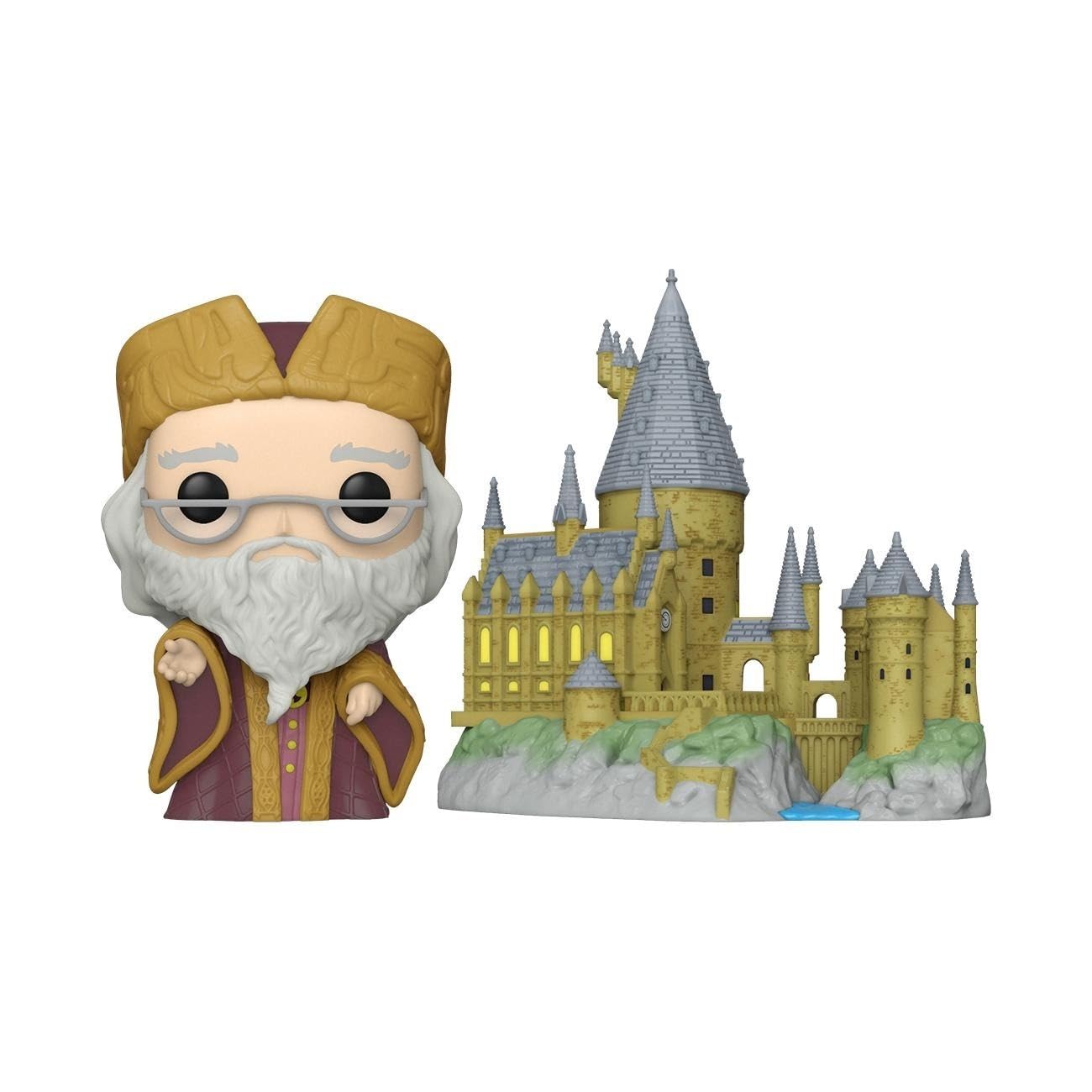 Funko POP! Town: Harry Potter Anniversary - Albus Dumbledore with Hogwarts