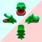 MAYTRBOU Crocodile Game for Kids Alligator Teeth Game Large Size Biting Finger Toys (Big Crocodile)