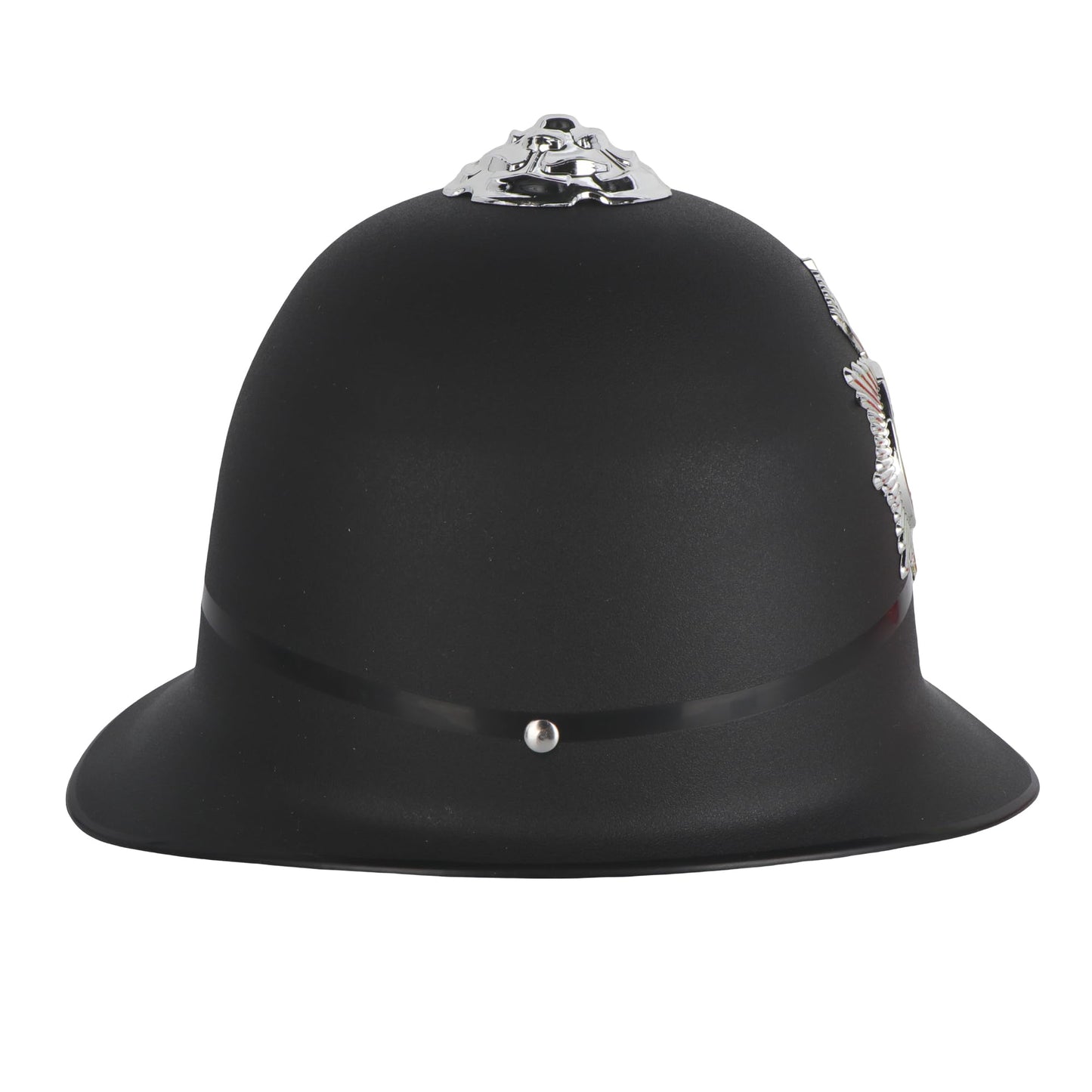 3 Pack Helmet Hat for Halloween Party Costumes (British Bobby Policeman Cop Officer)