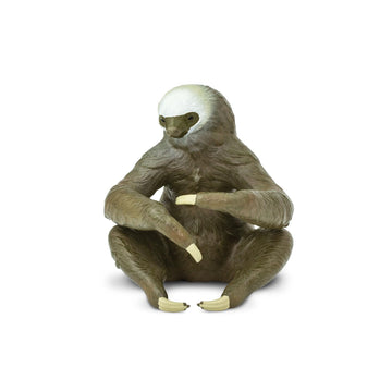 Safari Ltd. Two-Toed Sloth Figurine - Detailed 2.25" Plastic Figure - Educational Toy for Boys, Girls, and Kids Ages 3+