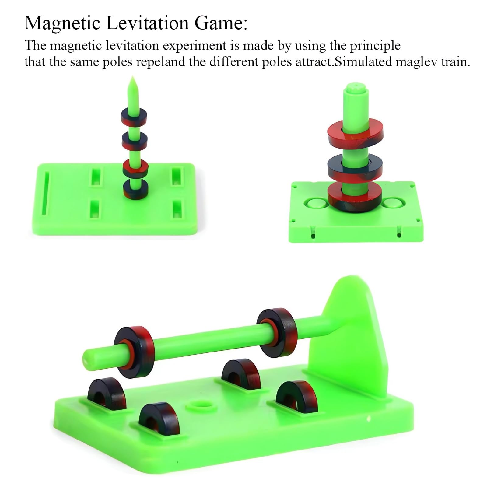 Magnetic Science Kit Physics Electromagnet Experiment Lab Magnets for Kids