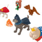 Fisher-Price DC League of Super-Pets Preschool Toys Figure Multipack, Krypto Ace PB Chip Pigasus & Lulu for Pretend Play Kids Ages 3+ Years