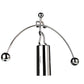 Sunnytech Mini Steel Balance Toy Weightlifter Kinetic Art Balance Toy Balancing Decompressive Science Psychology Home Offic Decor Desk Decor WJ064
