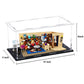 Self-Assembly Acrylic Display Case,Deluxe Dustproof Showcase,Cube Countertop Box for Pop Figures Collectibles Toys,Need Remove The Protective Film