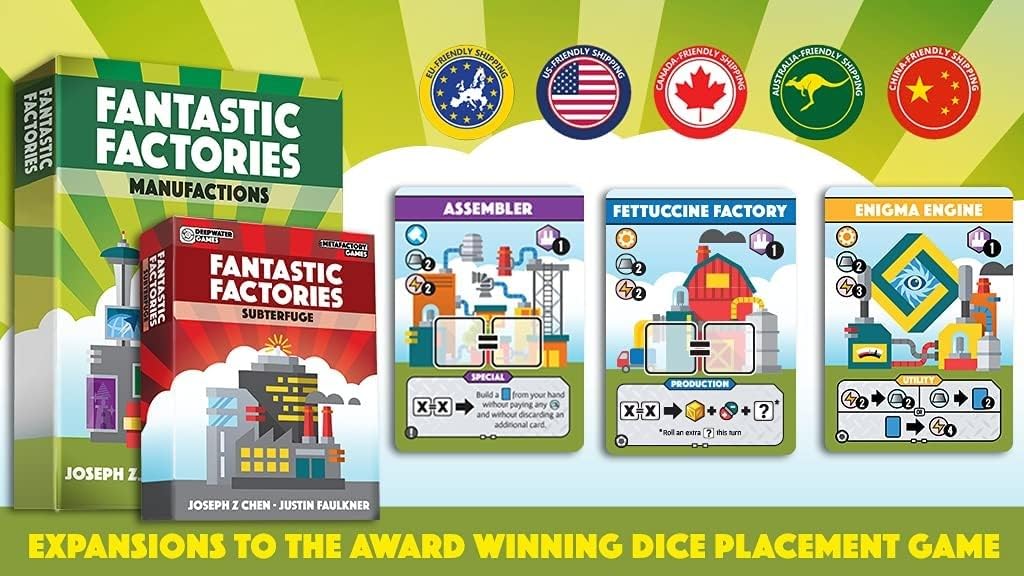 Deepwater Games Fantastic Factories: Subterfuge