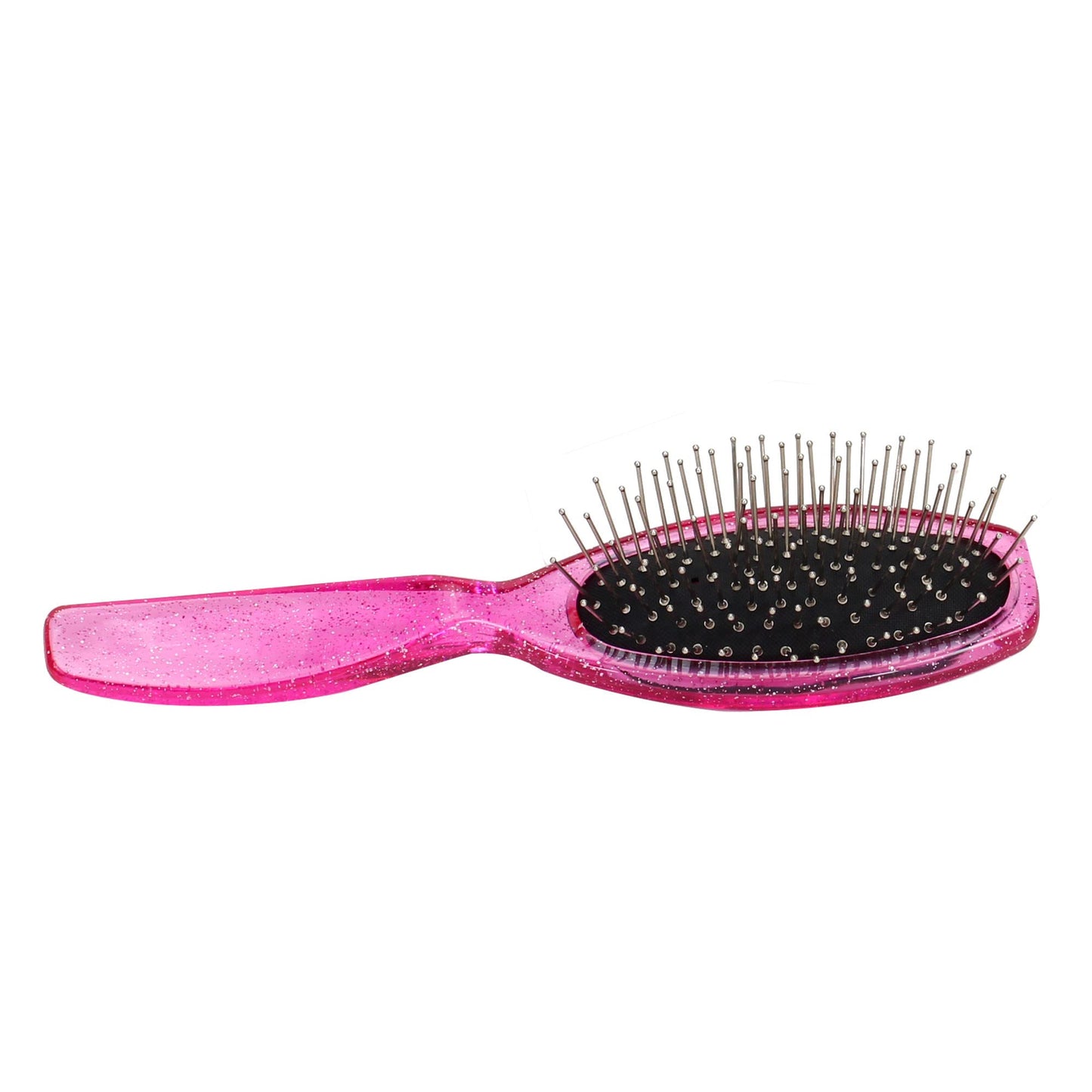 Sophia's 18" Glittery Hot Pink Doll Hairbrush, Ideal for Wig-Like Hair