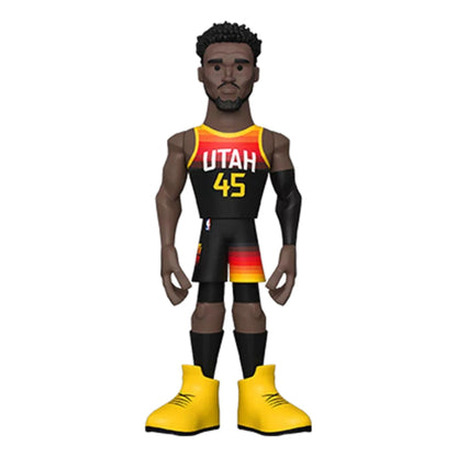 Funko Utah Jazz NBA Gold 5 Inch Vinyl Figure | Donovan Mitchell Chase