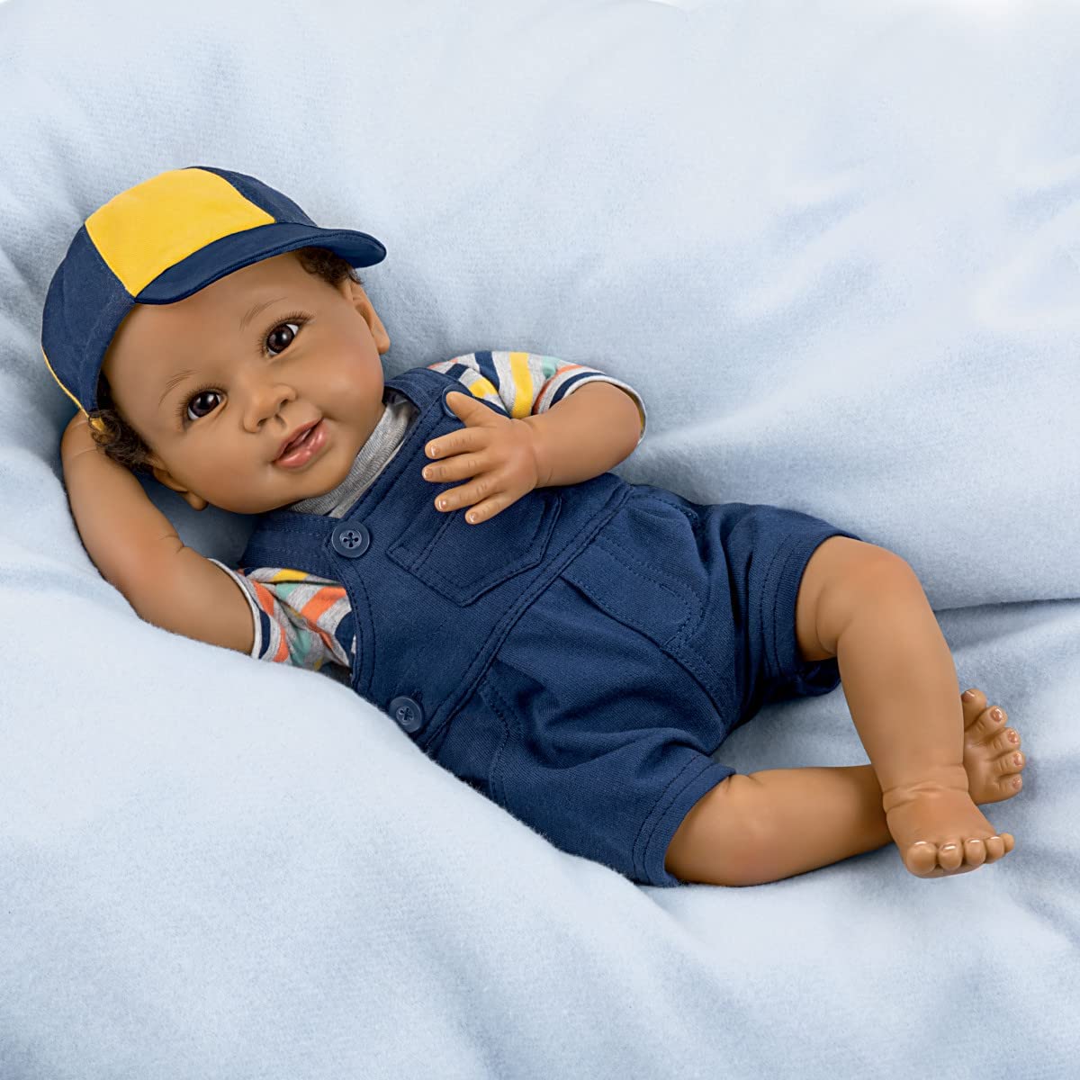 The Ashton-Drake Galleries Linda Murray Just Too Cute Jackson Baby Boy Doll