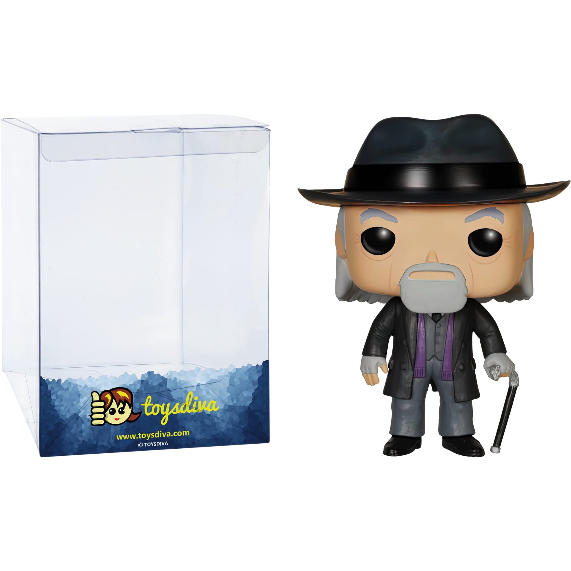 Funko Abraham Setrakian: P o p ! TV Vinyl Figurine Bundle with 1 Compatible 'ToysDiva' Graphic Protector (280-06316 - B)