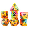 Sirius Dice SDZ000905 Rainbow GD Dice - Set of 7