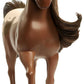 Mattel Spirit Untamed Herd Horse (Approx. 8-in), Moving Head, Chestnut Pinto with Long Black Mane & Playful Stance, Great Gift for Horse Fans Ages 3