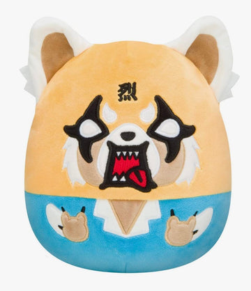 Squishmallows Angry Aggretsuko with Rage Expression 8 Inch Sanrio Squad Hello Kitty Plush Toy Anime