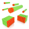 TORMEN Refill Suction Darts,Compatible for Nerf Elite Series Blasters Toy Guns-Green, 100Pcs