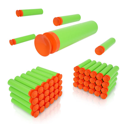 TORMEN Refill Suction Darts,Compatible for Nerf Elite Series Blasters Toy Guns-Green, 100Pcs