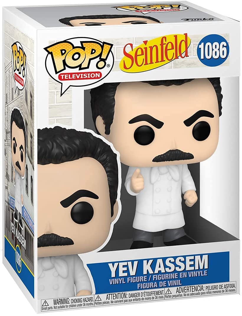 [POP] + Replacement + [Yev Kassem Pop #1086 Pop TV: Seinfeld Vinyl Figure (Bundled with EcoTek Protector to Protect Display Box)] [Funko]