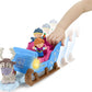 Fisher-Price Disney GGV30 Frozen Kristoff's Sleigh by Little People, Multi Color