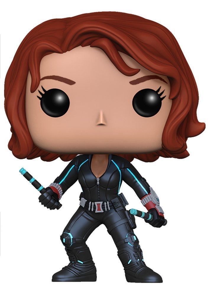 Funko POP Marvel: Avengers 2-Black Widow Action Figure