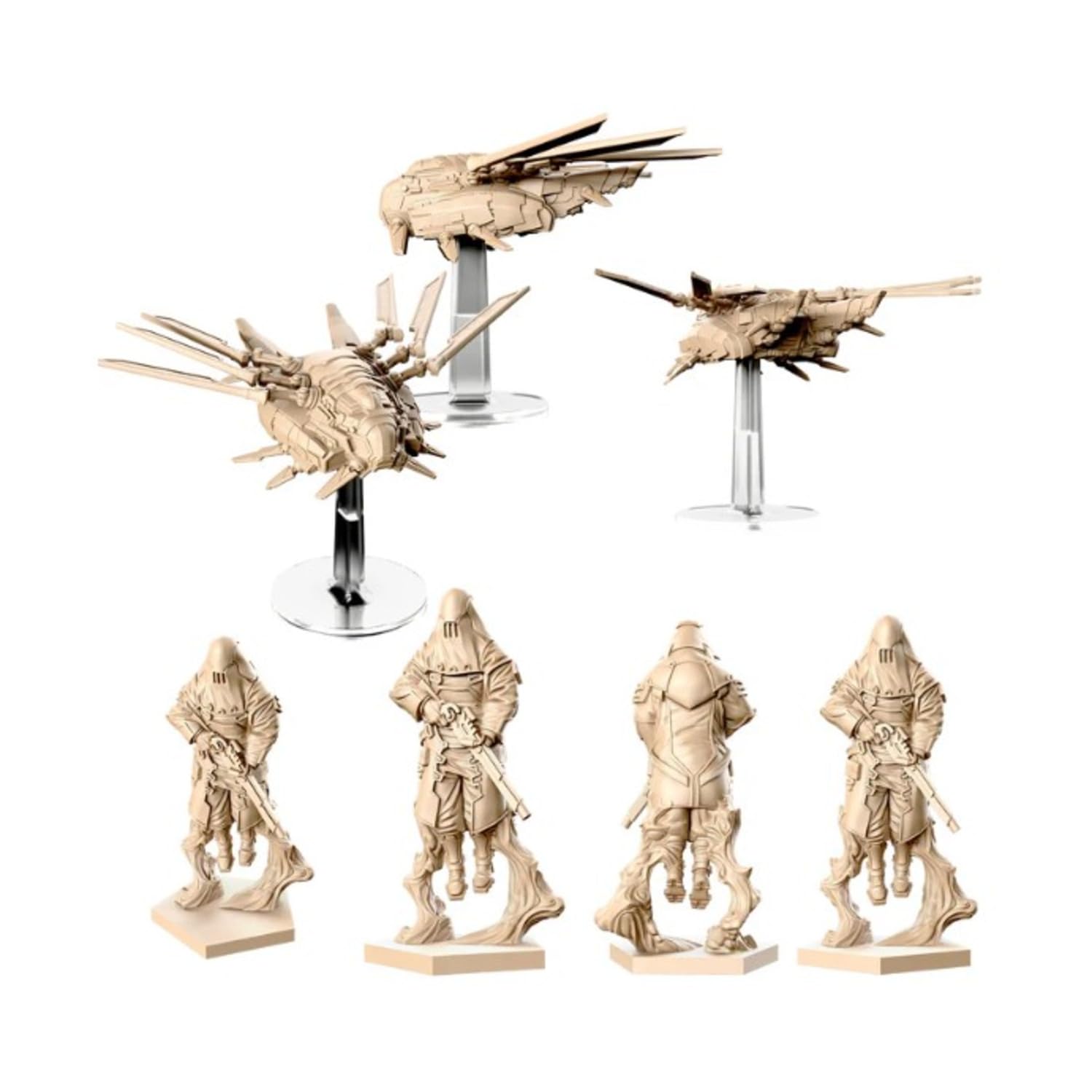 Dune: Desert War Board Game Expansion - Add New Troops and Terrain Actions! Tabletop Miniatures Strategy Game for Kids and Adults, Ages 14+, 2-4