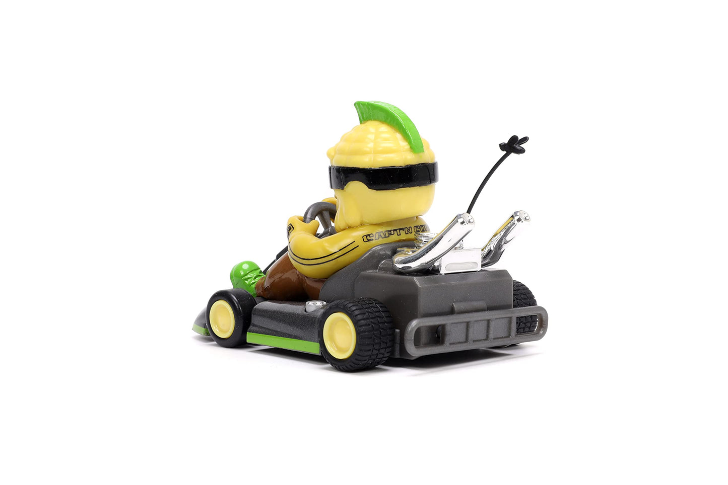 Jada Toys Fart Karts Captain Corn Pull Back Car, 3.5” Toys for Kids Ages 6+ (32788)