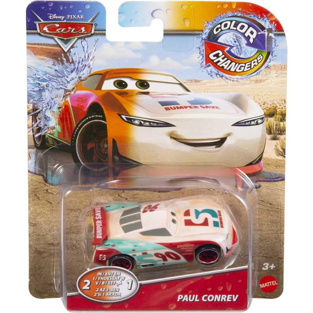 Disney Cars Toys Color Change Vehicles, Repeat Color Transformation with Warm & Cold Water, Character Cars from Movie, Gift for Kids 3 Years & Older