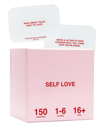 WE'RE NOT REALLY STRANGERS Self-Love Edition Card Game - A Journey to Self-Discovery and Empowerment for Singles, Couples, Adults, & Teens -
