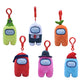 Just Toys LLC Among US 3" Plush Backpack Hangers