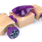 Automoblox Mini HR5 Scorch and SC1 Chaos 2-Pack , Red and Purple , 4.5" x 1.75"