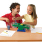 hand2mind Plastic Bucket Balance for Kids Ages 5-8, Hands-On Way to Learn About Weight and Measurement, 2 Clear 1/2 Liter Buckets with Spouts for Easy