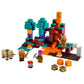 LEGO Minecraft The Warped Forest 21168 Hands-on Minecraft Nether Creative Playset; Fun Warped Forest Building Toy Featuring Huntress, Piglin and