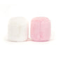 Jellycat Amuseables Pink and White Marshmallows Stuffed Toy, 3.5 inches | Food Plush | Fun Gift Idea