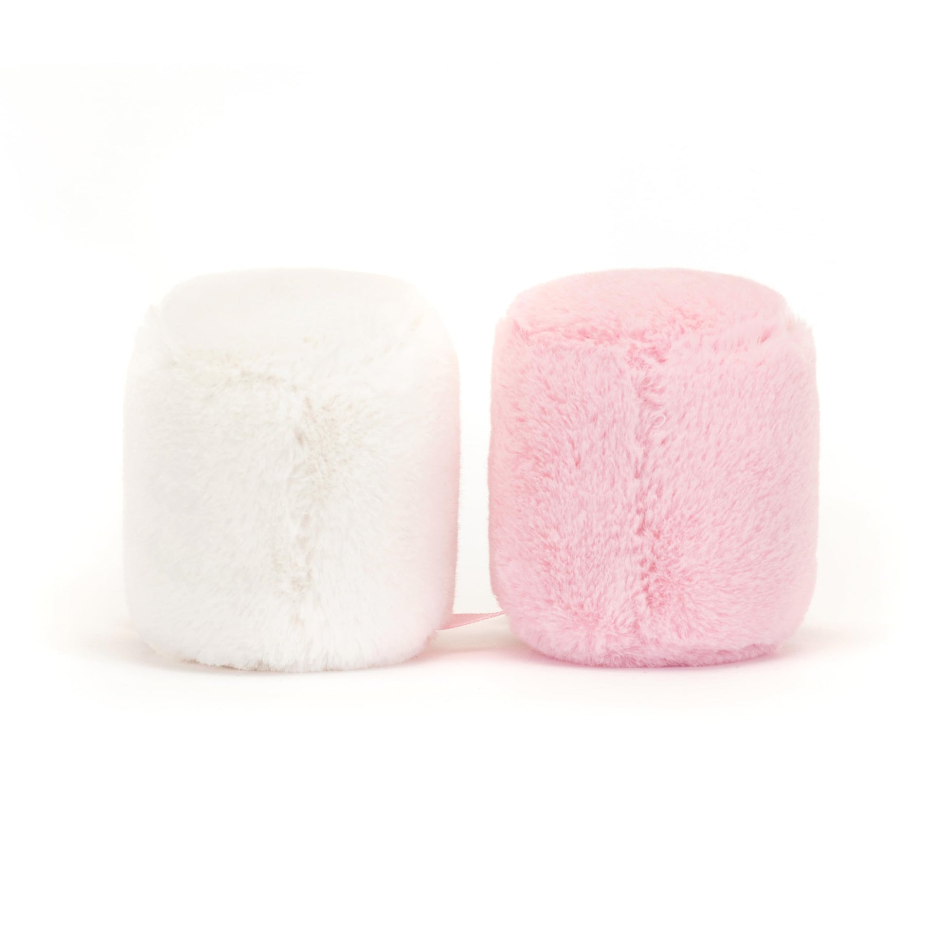 Jellycat Amuseables Pink and White Marshmallows Stuffed Toy, 3.5 inches | Food Plush | Fun Gift Idea