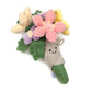 Courtco Cute Flower Plush Doll Stuffed Plant Plushie Soft Flower Doll Lovely Smiling Face?Decor Home Andbedroom Sweet Gifts for Women for Boys
