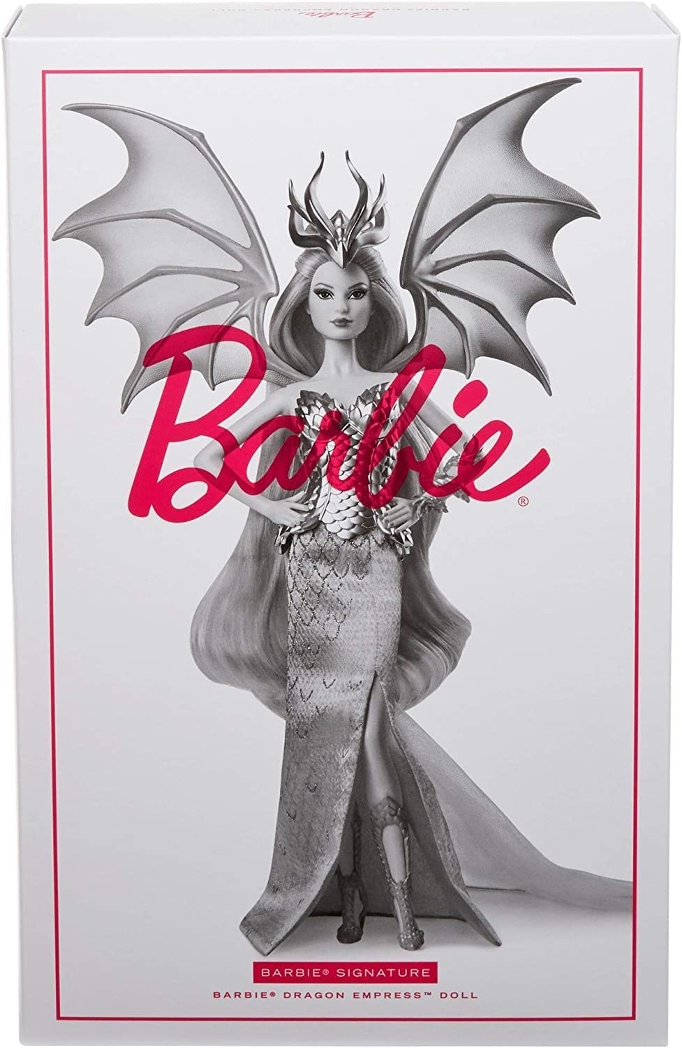 Barbie Signature Mythical Muse Fantasy Dragon Empress Doll, 15-in, Collectible, with Pastel-Colored Hair and Wings