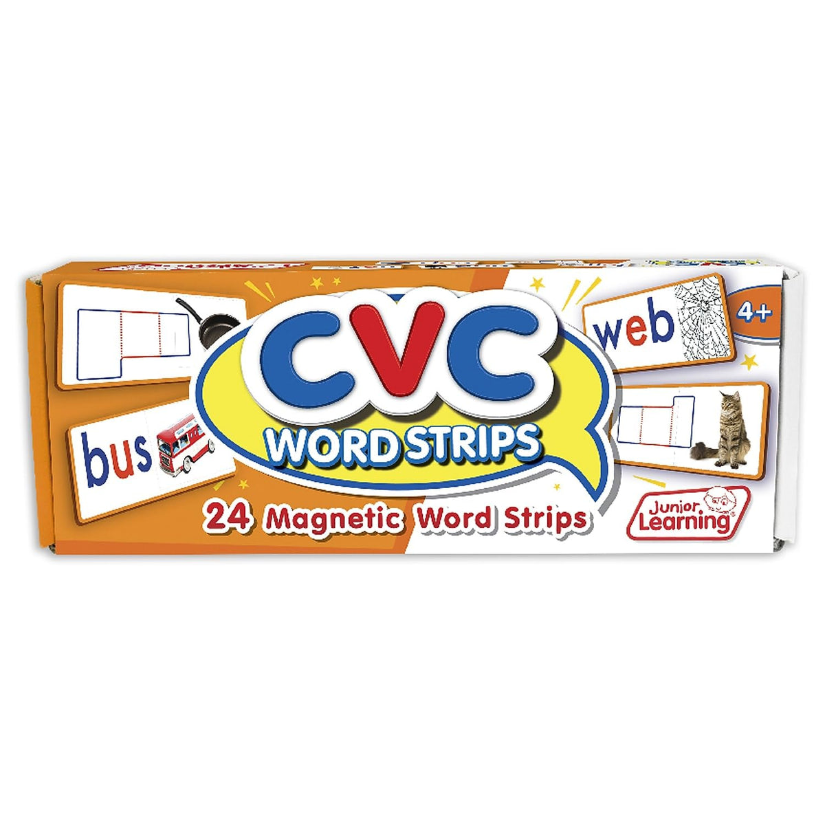 CVC Word Strips Set of 24
