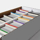 Trading Card dividers, Card Dividers for Storage Boxes, Card Box Dividers for MTG TCG Baseball Sports Card, 80