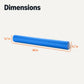 Amazon Basics Pool Noodle, Swim Noodles, 46 Inches, Flexible Buoyant Material, UV-Resistant, Supports up to 250 lbs