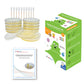 EZ BioResearch Bacteria Science Kit (IV) (Gift Pack): Prepoured LB-Agar Plates and Cotton Swabs. Exclusive Free Science Fair Project E-Book Packed