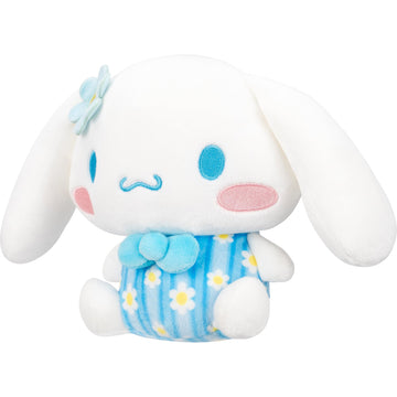 Jazwares Hello Kitty® and Friends - 8-Inch Cinnamoroll™ Pastel Florals Plush - Officially Licensed Sanrio® Product from Ages 6+