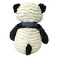 Snuggle Stuffs Plush Sitting Charcoal and Cream Precious Panda Bear, 18"