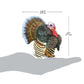 Safari Ltd. Domestic Turkey Figurine - Lifelike 3" Model Figure - Educational Toy for Boys, Girls, and Kids Ages 3+