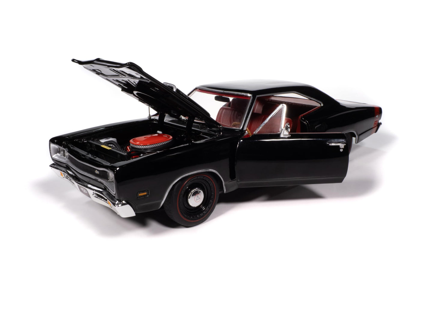 American Muscle 1969 Dodge Coronet Super Bee MCACN - TX9 Black 1/18 Scale Diecast