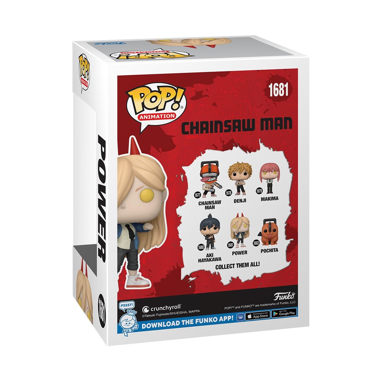 Funko POP! Animation: CSM - Power - Chainsaw Man - Collectable Vinyl Figure - Gift Idea - Official Merchandise - for Kids & Adults - Anime Fans