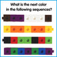 edxeducation Linking Cubes, Set of 100, Counting Cubes, Color Sorting Toys