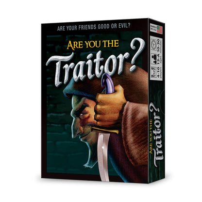Looney Labs are You the Traitor? Card Game - Engaging Party Fun for 4-10 Players