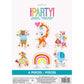 Assorted Design Zoo Baby Shower Centerpiece Decorations - Pack of 6, Charming & Eye-Catching Design - Great Decor For Your Little One's Special Day