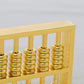 BRABUD Mini Copper Abacus Decoration Chinese Calculator Math Calculating Tool Paperweight Home Office Desk Decor Teacher Gift Collection WQ018